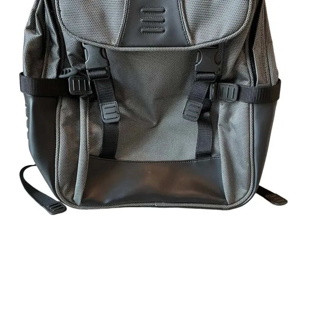 Tumi Laptop Backpack Gray Black Unisex